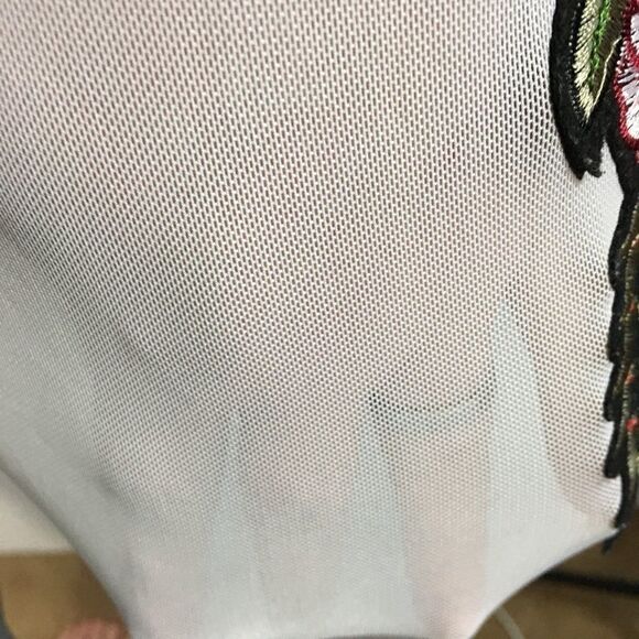 Many Many Woman’s Full Bodysuit Small Sheer GUC - Picture 7 of 7